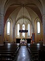 L'église de Notre-Dame-des-Langueurs, intérieur.