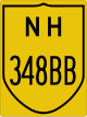 National Highway 348BB shield}}