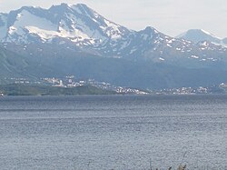 Narvik set fra Bjerkvik