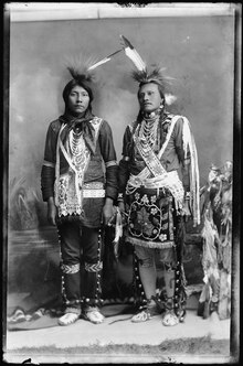 Native Americans from southeast Idaho, in a photo by Benedicte Wrensted, c. 1897 Native Americans from Southeastern Idaho - NARA - 519272.tif