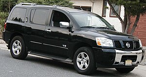 2004-2006 Nissan Armada photographed in USA.