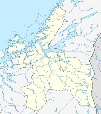 Location map Norway Sør-Trøndelag