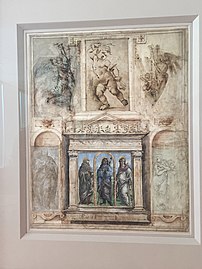 Giorgio Vasari, kresby podle Filippina Lippi, Botticelli, Raffaellino del Garbo