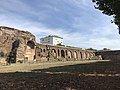 Le arcate dell'Aqua Claudia, poi integrate nella cinta delle mura aureliane