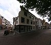 Pand met lijstgevel met gesneden consoles Stompwijk