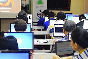 Participants at the 10th Bikol Wikipedia Anniversary ADNU