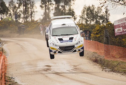 Peugeot 208 T16 no Rali Serras de Fafe 2017. (definição 4 336 × 2 924)