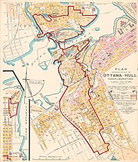 Extent of fire Plan showing extent of Ottawa-Hull Conflagration.jpg