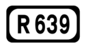 R639 road shield}}