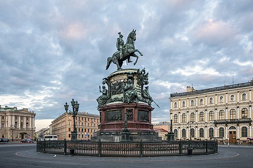 Monument to Nicholas I things to do in St Petersburg