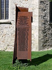 Ravensburg, memorial për sintët e vrarë në Aushvic