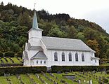 Sør-Vågsøy kirke i september 2012