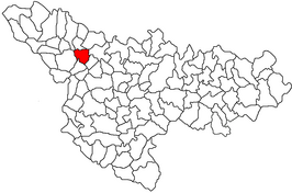 Kaart van Șandra