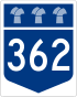 Highway 362 shield