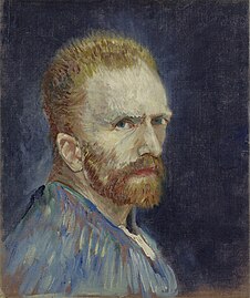 Autoportrait, hiver 1886-87, Wadsworth Atheneum, Hartford