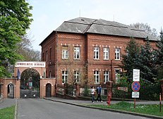 A Semmelweis Kórház bejárata