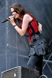 Sharon den Adel on stage @ Rock en France (2008)