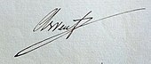 signature de Jean Jacques Nicolas Arveuf-Fransquin