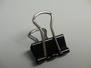 Small binder clip