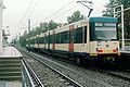 Tren-tram en Amsterdam (Países Baixos).