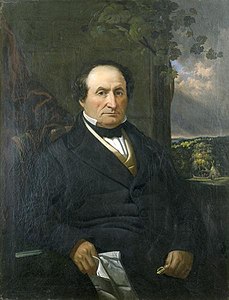 Salomon Juneau, 1856, Wisconsin Historical Society