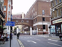 St Mary's Hospital i Paddington.