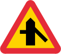 Right way junction from the left or right winding junction from right