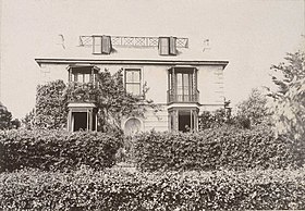 Photo of Talland House, St. Ives during period when the Stephen family leased it