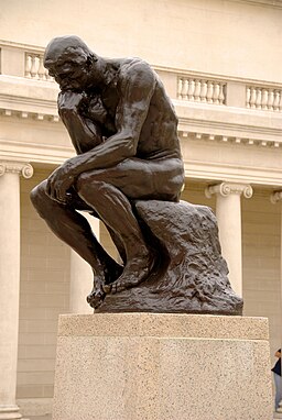 Auguste Rodin  Thinker on The Thinker By Auguste Rodin