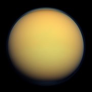 Titan in true color.