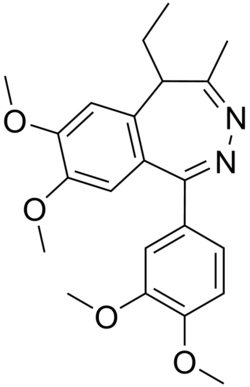 Schéma chemické struktury