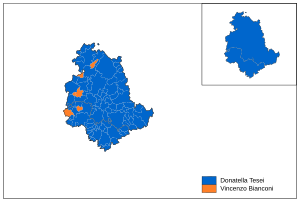 Elecciones regionales de Umbría de 2019