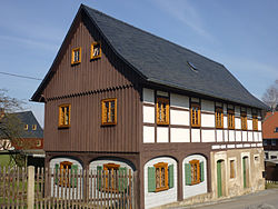 Podstávkový dům v Ottendorfu