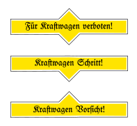 Schleswig-Holsteinische Warnungstafeln
