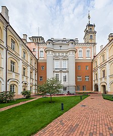 The M. K. Sarbievijus Courtyard at Vilnius University