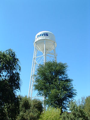 UC Davis Water tower