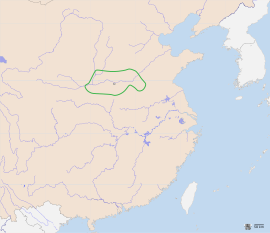 Локация династии Ся