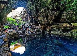 Jameos del Agua (tuliperäinen luola ja museo), Lanzarote