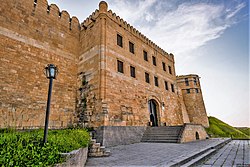 Сасанидская крепость в Дербенте, построенная для защиты от кочевников с севера