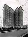 Opening Day, 1928. The Commodore Apartments.