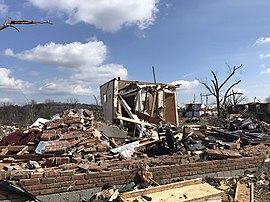 2020-03-03 Ущерб от торнадо EF3 в Нэшвилле, Теннесси 3.jpg