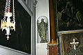 Photo de la statue de St Ange dans l'église de Santa Marta S. Maria del Carmine (Milan)