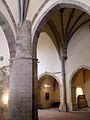 Interior de la Iglesia de la Virgen de la Peña.