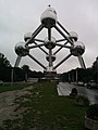 Atomium mula sa likod