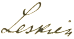 August Leskien signature.png