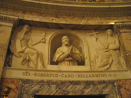 Bernini's borstbeeld van Roberto Bellarmino.