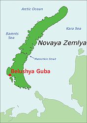 Beluš'ja Guba – Mappa