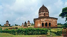 Cluster of temples in Bishnupur Bishnupur Cluster of Temples.jpg