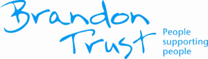 Logo of the charitable organization Brandon Trust.