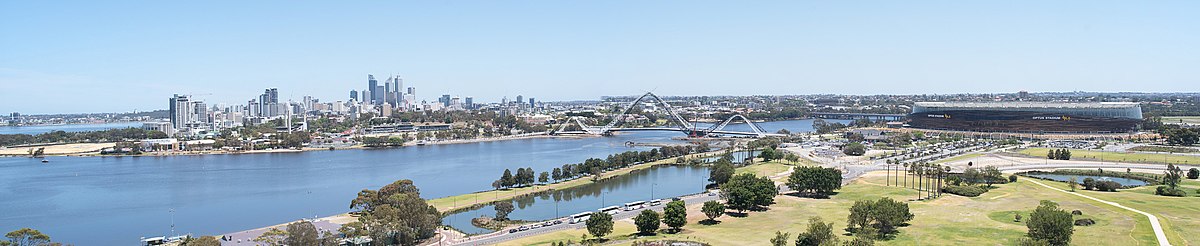 Perth CBD from Crown Towers